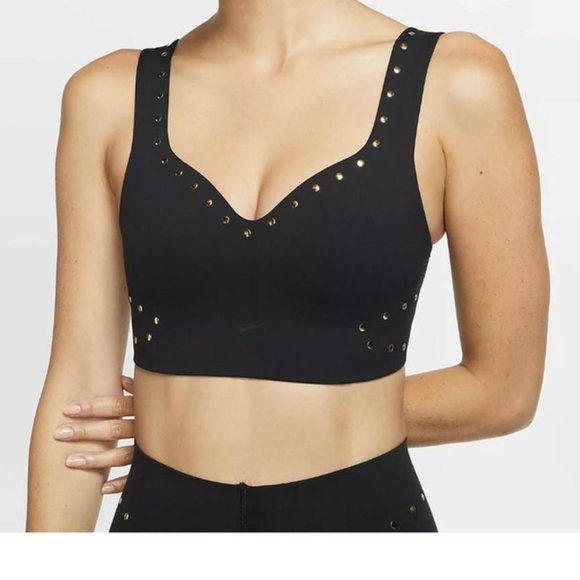 nike studded bra